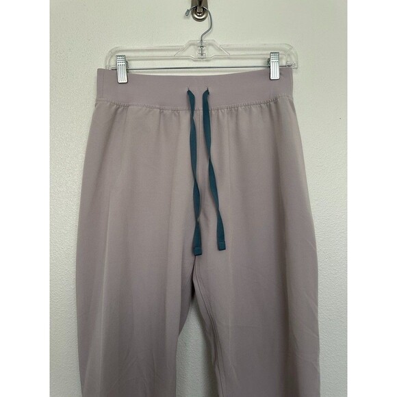 FIGS Livingston High Waisted Scrub Pant Bone Ivory White Medical Women's Small - Picture 2 of 7